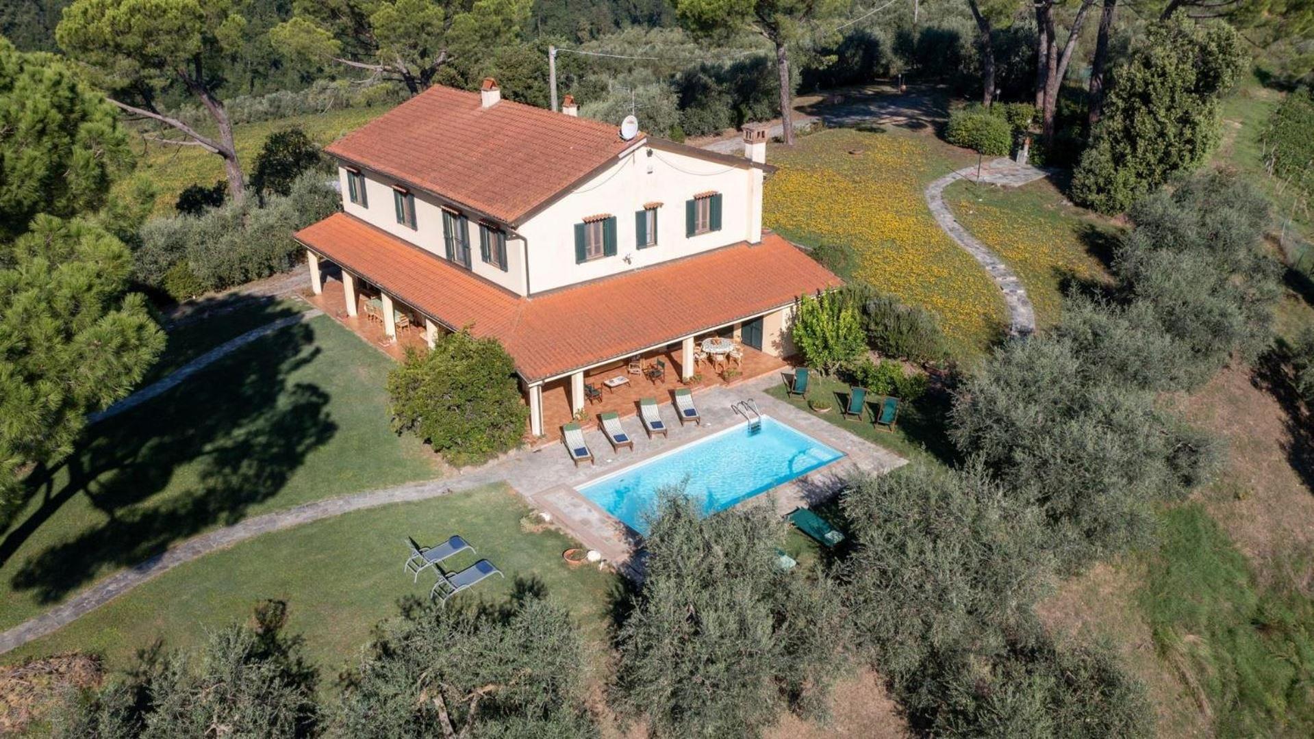 Villa Montalbano 12 Cerreto Guidi Eksteriør billede